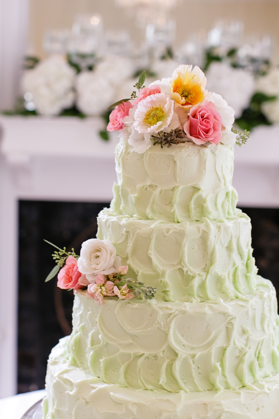 Wedding cake via Elle Danielle Photography