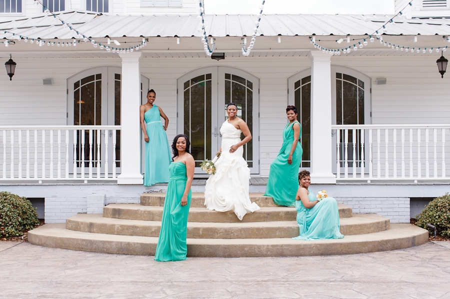 Bridesmaids via Elle Danielle Photography