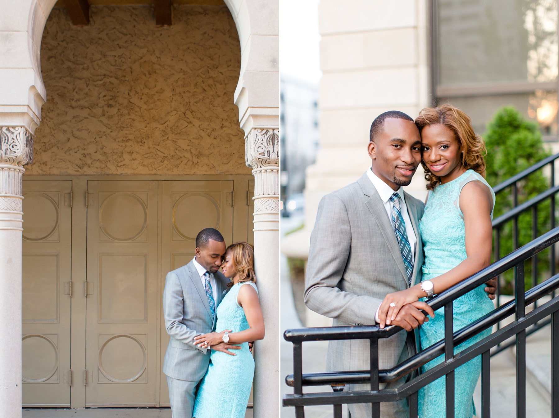Young professionals engagement session by Elle Danielle Photography