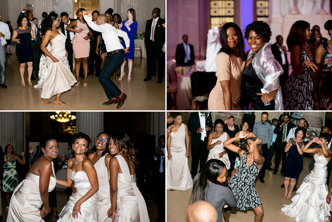 Philadelphia rooftop wedding at Franklin Institute by Elle Danielle Photography