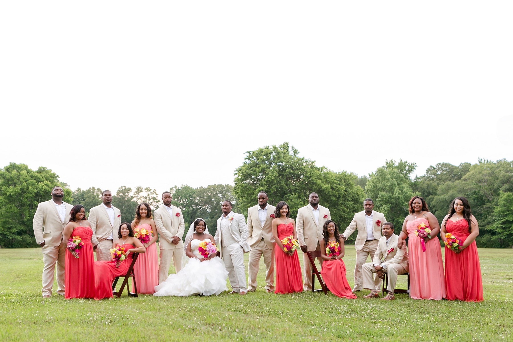 Contemporary wedding party by Elle Danielle Photography