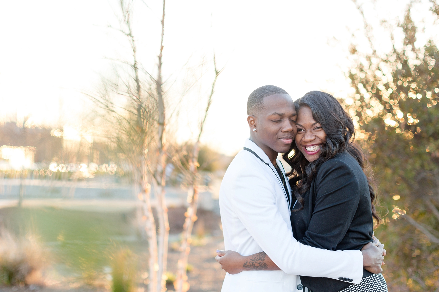 Natural light engagement session by Elle Danielle Photography