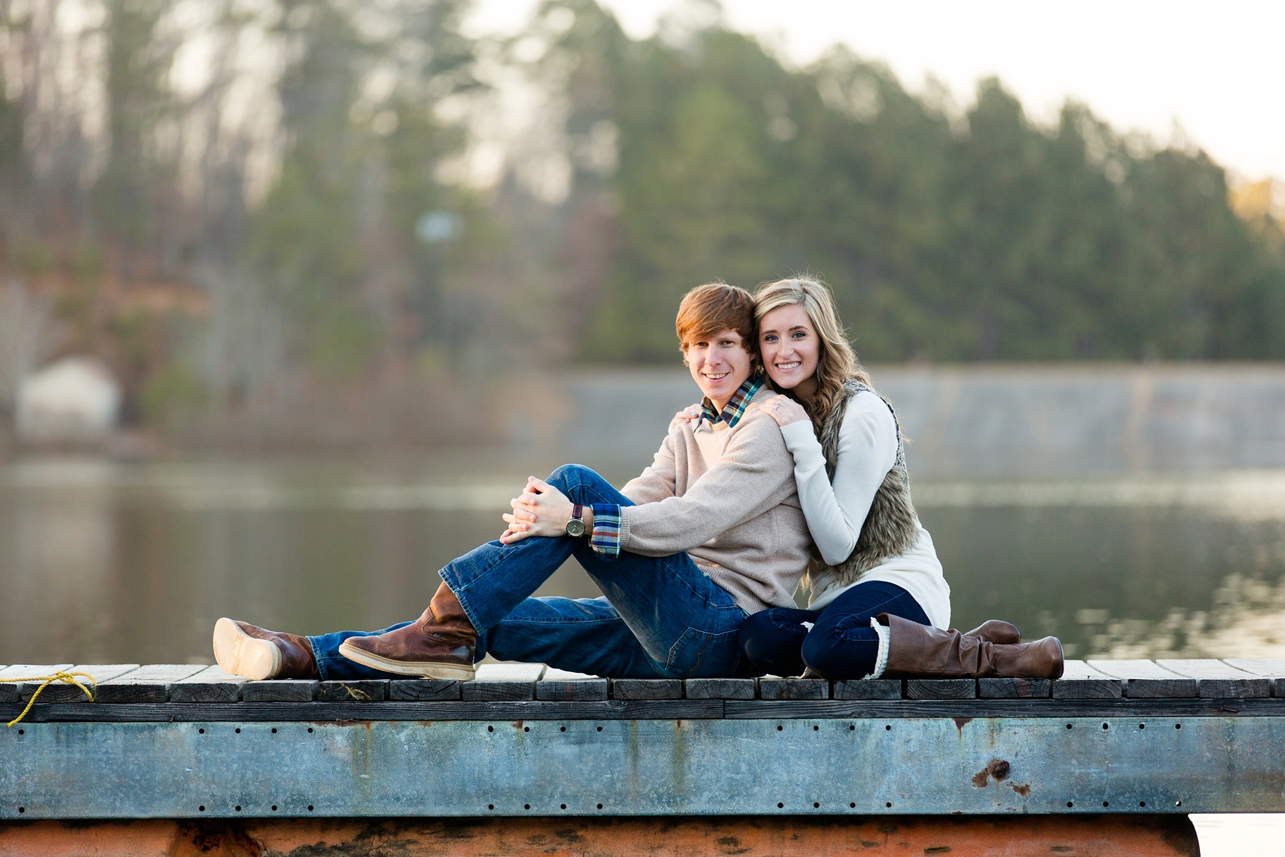 Rustic Fall Engagement Session by Elle Danielle Photography