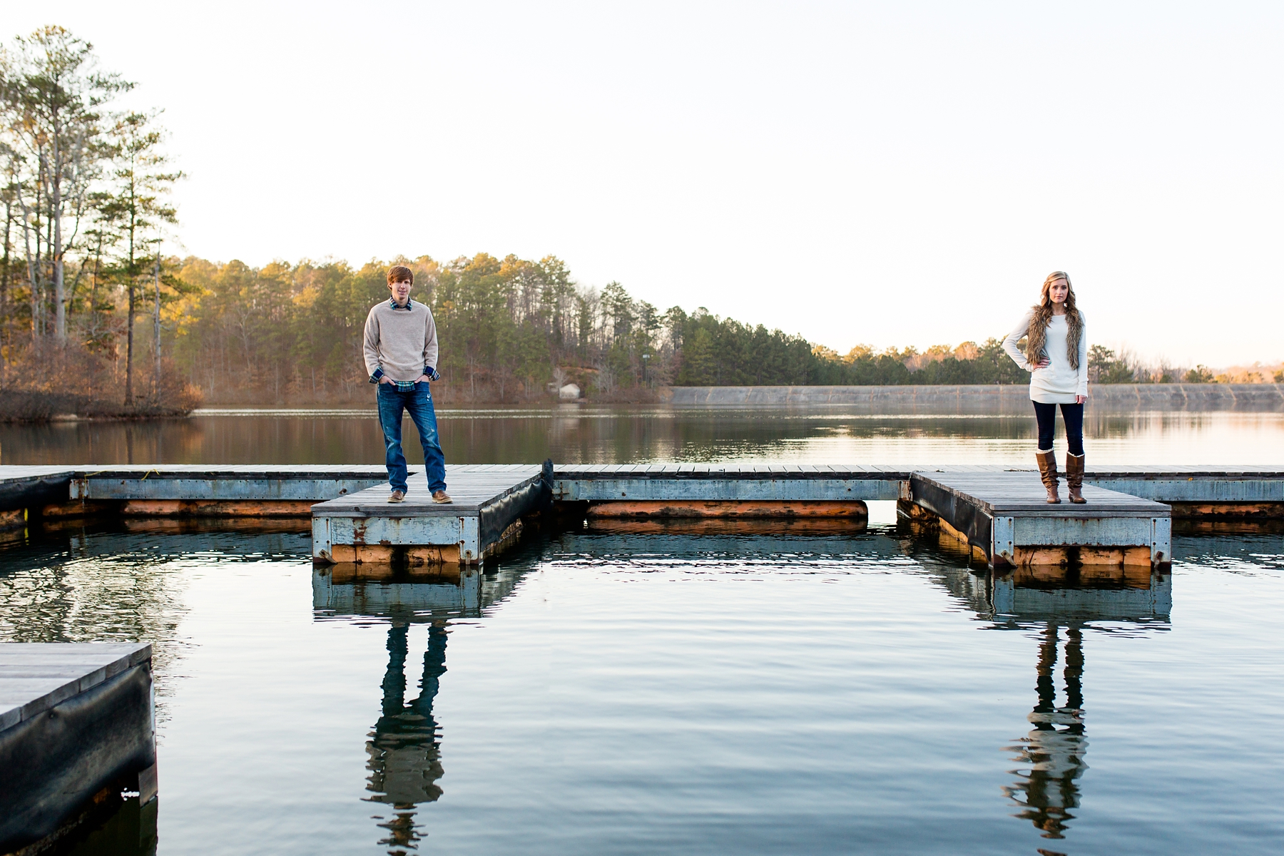 Rustic Fall Engagement Session by Elle Danielle Photography