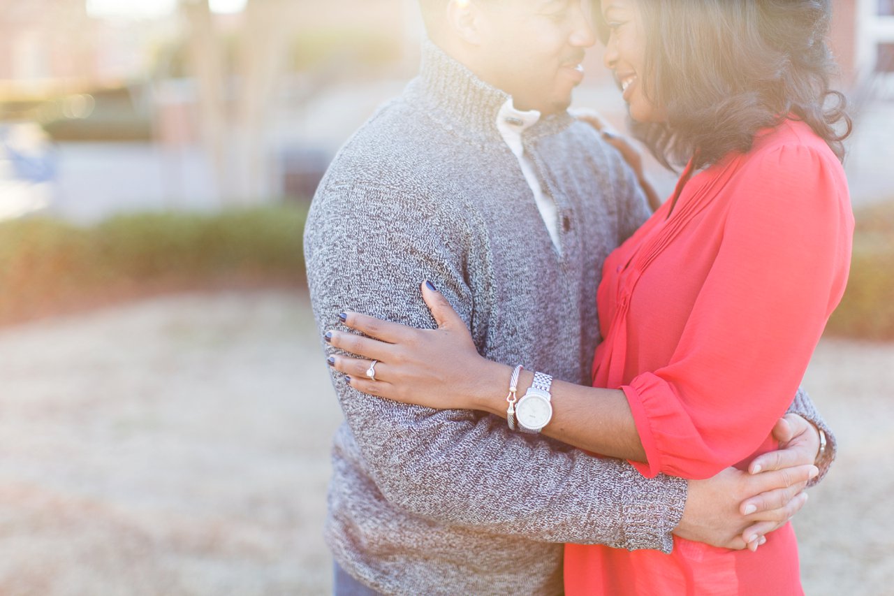 Natural light engagement session by Elle Danielle Photography