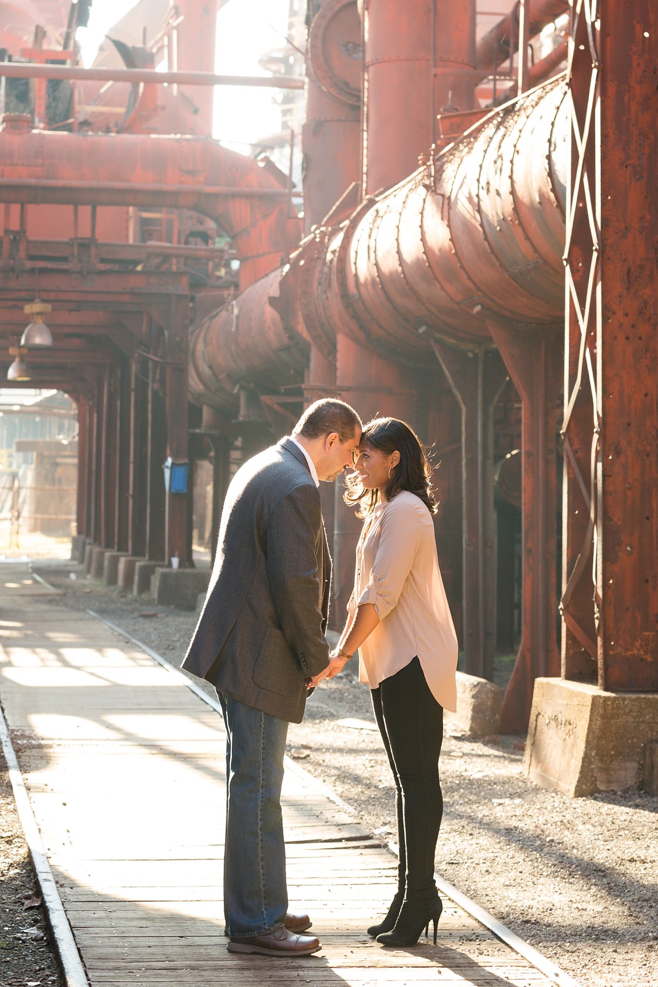 Sloss Furnace Engagement Session by Elle Danielle Photography