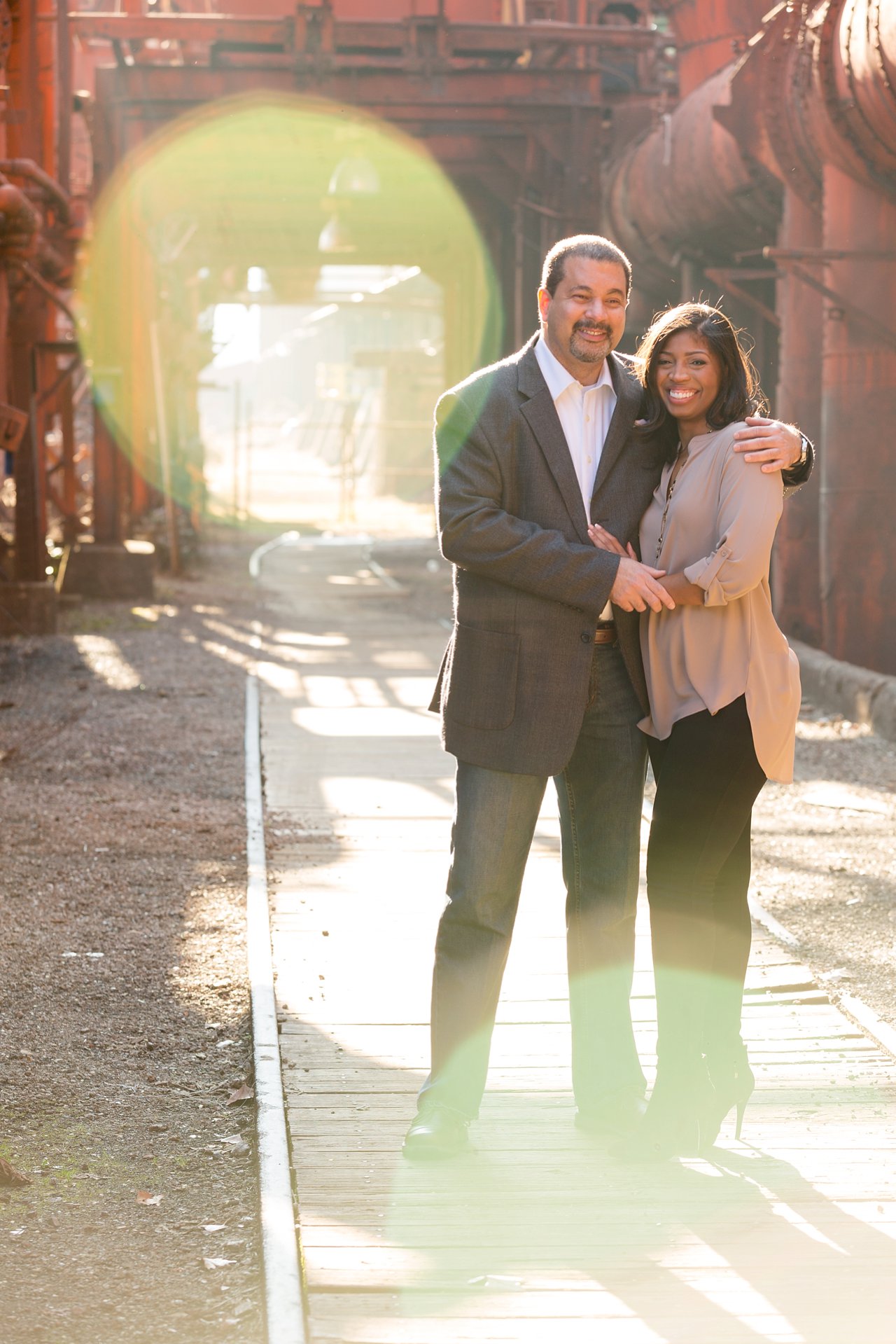 Sloss Furnace Engagement Session by Elle Danielle Photography