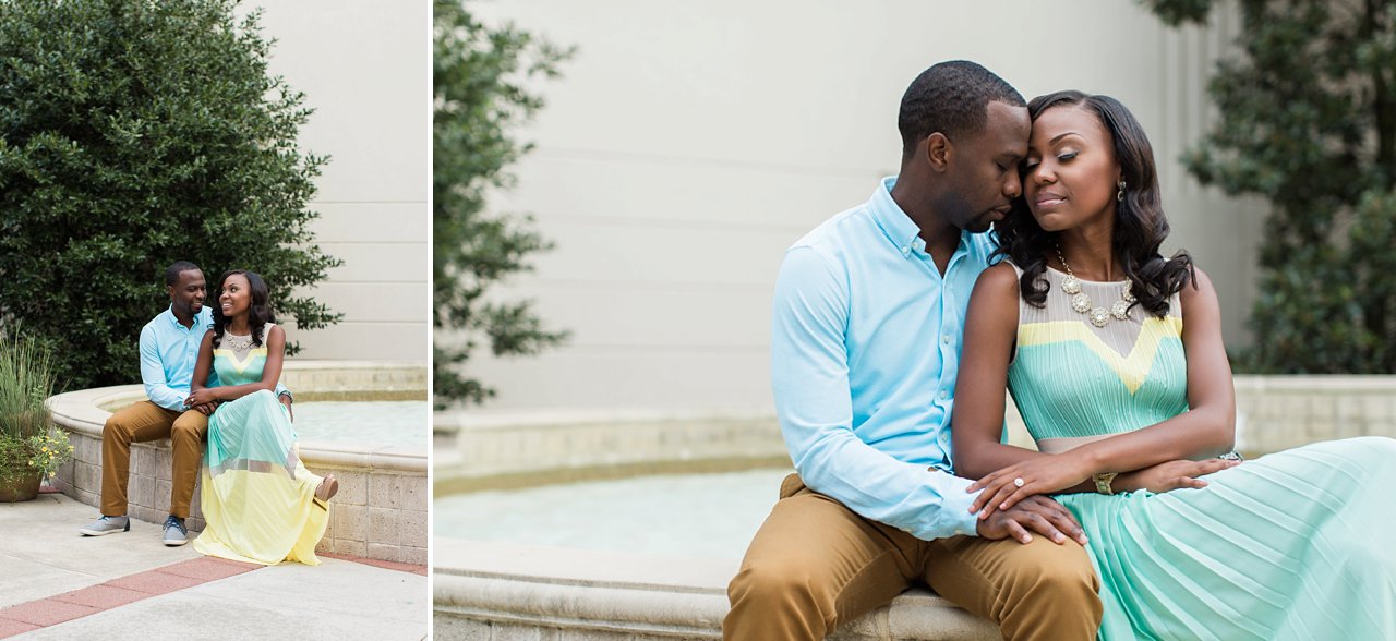 Engagement Session at the Summit in Birmingham, Alabama